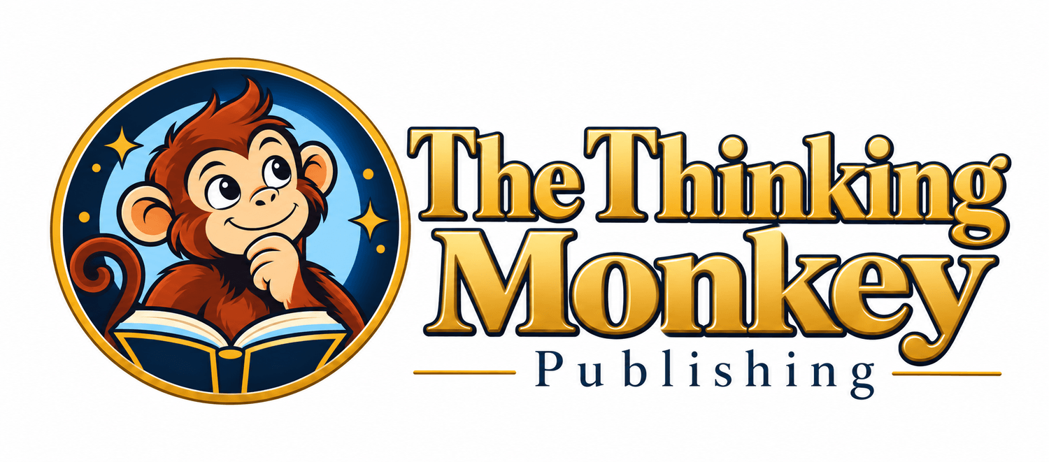 The Thinking Monkey - Publishing logo