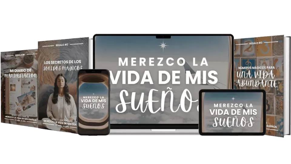 Mockup Oferta Merezco la Vida de Mis Sueños