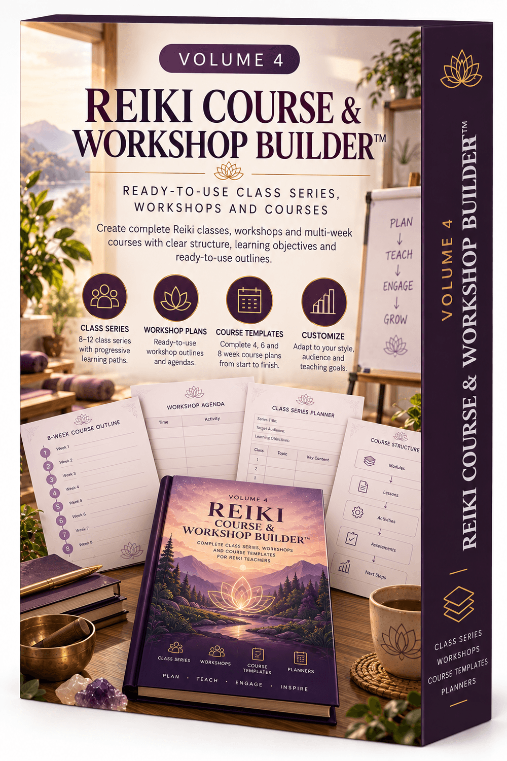 Reiki Course & Workshop Builder™ — Volume 4