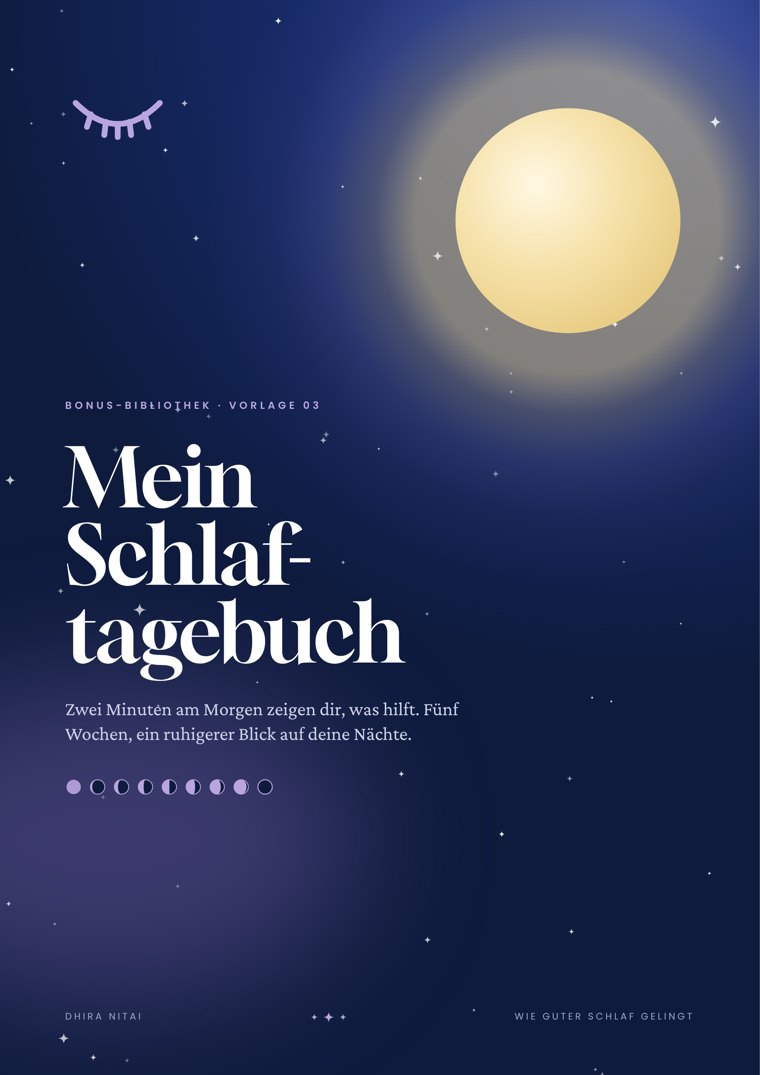 Mein Schlaftagebuch