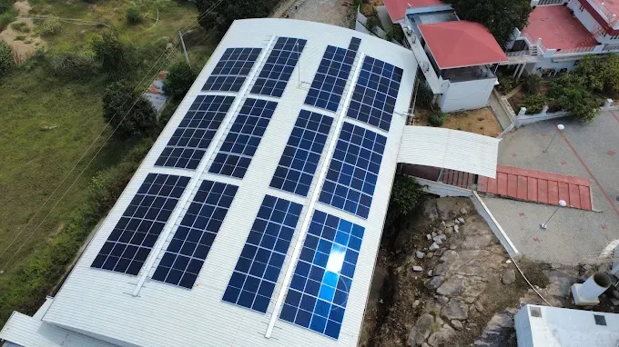Solar Installation Done by SNS Suntrix Pvt Ltd an authorized channel partner of Tata Power Solaroof in Bangalore