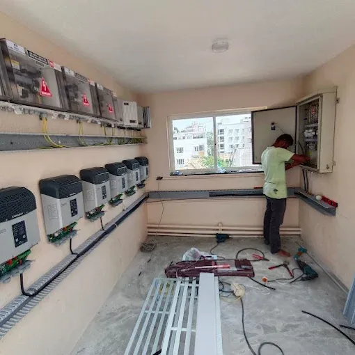 Solar Installation Done by SNS Suntrix Pvt Ltd an authorized channel partner of Tata Power Solaroof in Bangalore