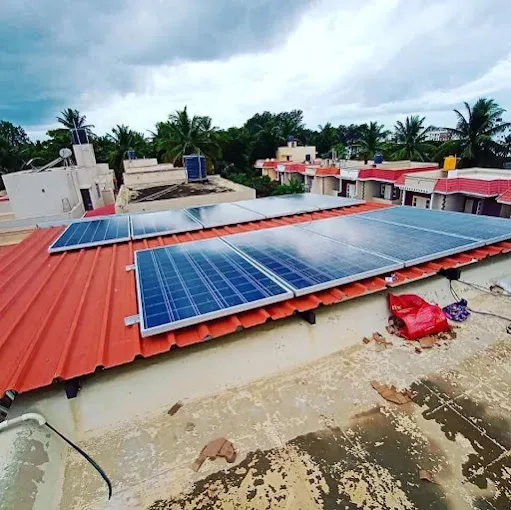 Solar Installation Done by SNS Suntrix Pvt Ltd an authorized channel partner of Tata Power Solaroof in Bangalore