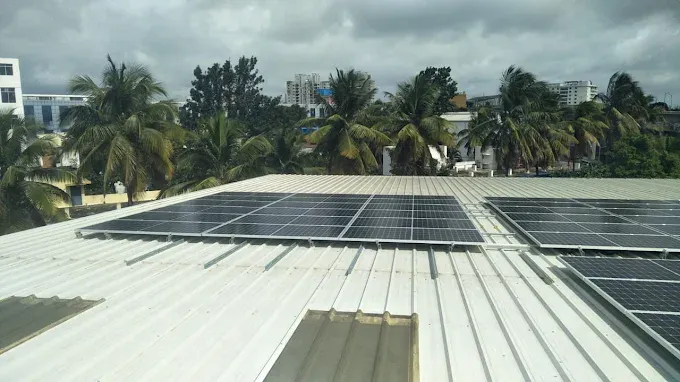Solar Installation Done by SNS Suntrix Pvt Ltd an authorized channel partner of Tata Power Solaroof in Bangalore