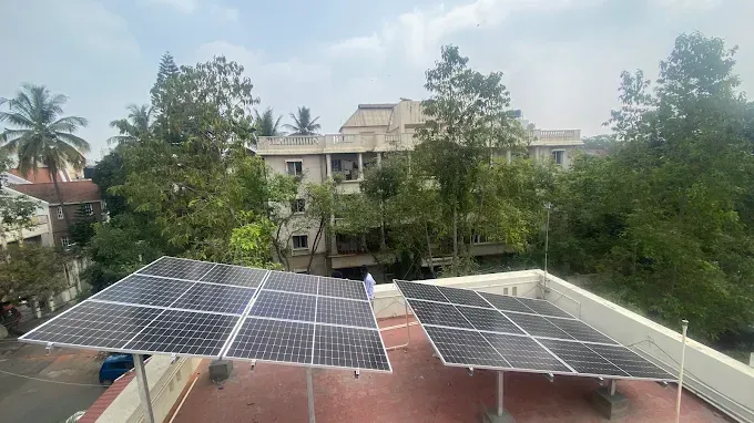 Solar Installation Done by SNS Suntrix Pvt Ltd an authorized channel partner of Tata Power Solaroof in Bangalore