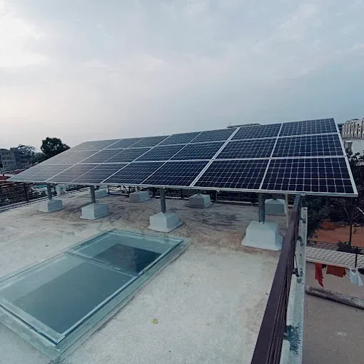 Solar Installation Done by SNS Suntrix Pvt Ltd an authorized channel partner of Tata Power Solaroof in Bangalore