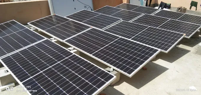 Solar Installation Done by SNS Suntrix Pvt Ltd an authorized channel partner of Tata Power Solaroof in Bangalore