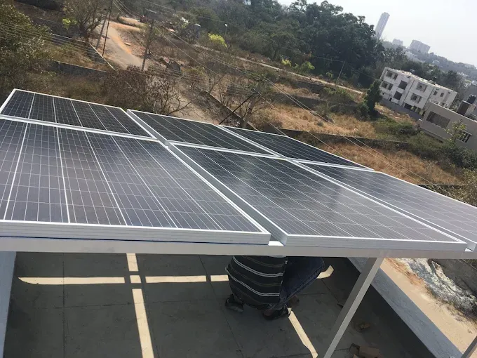 Solar Installation Done by SNS Suntrix Pvt Ltd an authorized channel partner of Tata Power Solaroof in Bangalore