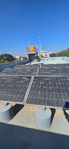 Solar Installation Done by SNS Suntrix Pvt Ltd an authorized channel partner of Tata Power Solaroof in Bangalore