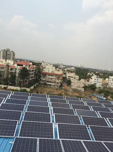 Solar Installation Done by SNS Suntrix Pvt Ltd an authorized channel partner of Tata Power Solaroof in Bangalore