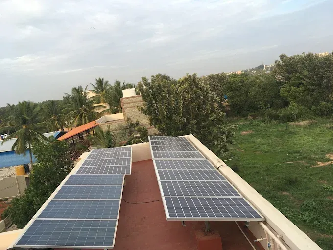Solar Installation Done by SNS Suntrix Pvt Ltd an authorized channel partner of Tata Power Solaroof in Bangalore