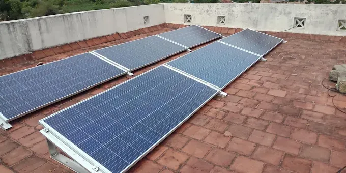 Solar Installation Done by SNS Suntrix Pvt Ltd an authorized channel partner of Tata Power Solaroof in Bangalore
