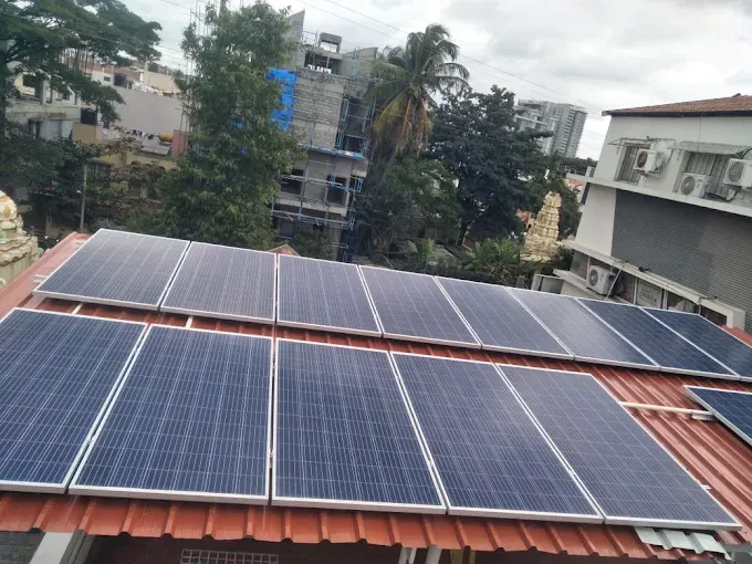 Solar Installation Done by SNS Suntrix Pvt Ltd an authorized channel partner of Tata Power Solaroof in Bangalore