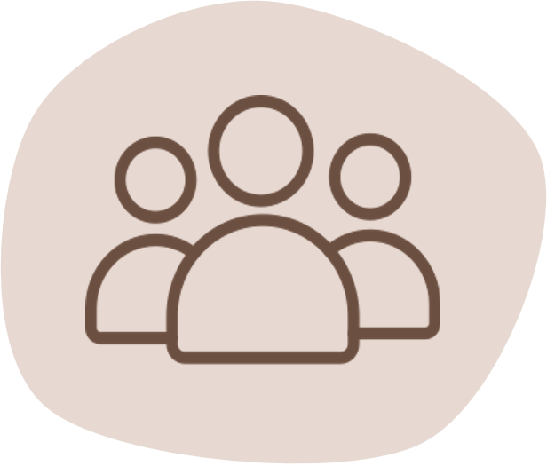 Icône groupe d'individus