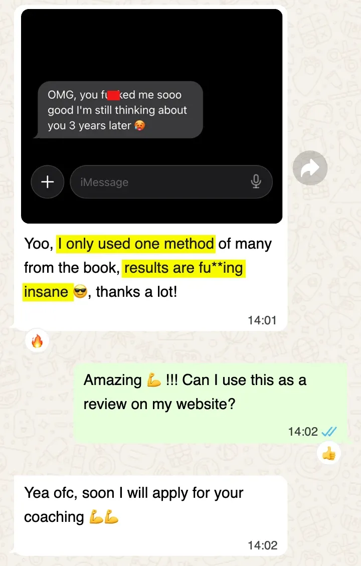 Customer review whatsapp
