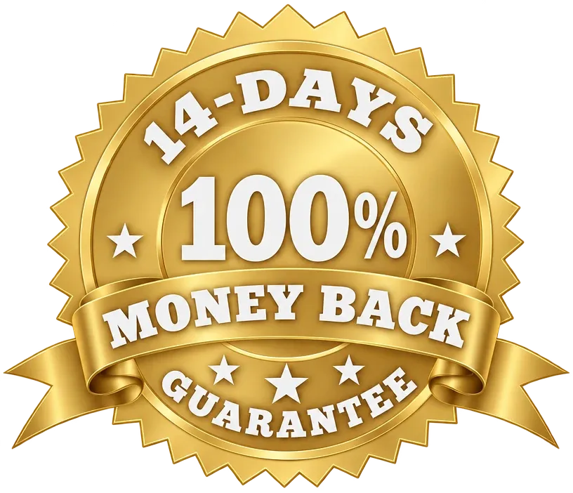 14 days money back guarantee