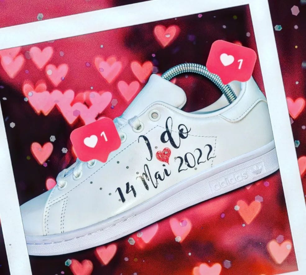 Sneakers customisées DLA Custom
