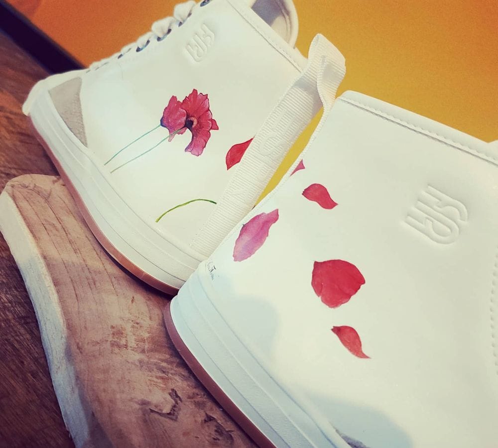 Sneakers customisées DLA Custom