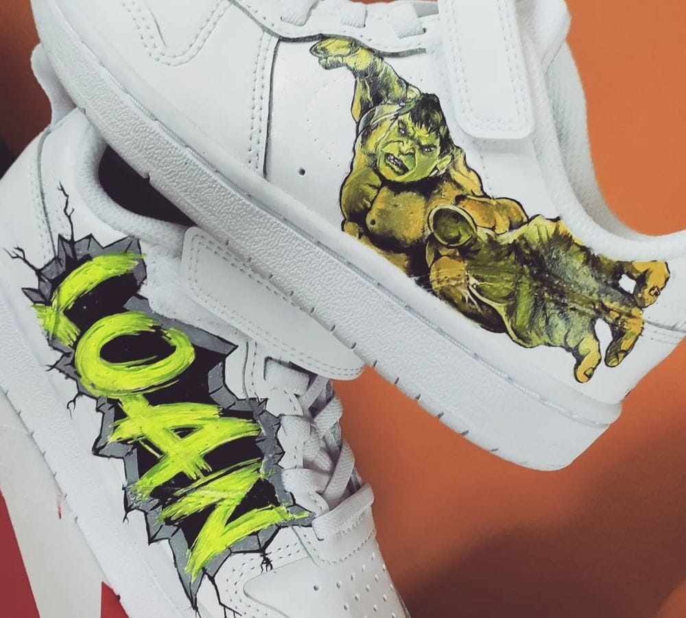Sneakers customisées DLA Custom