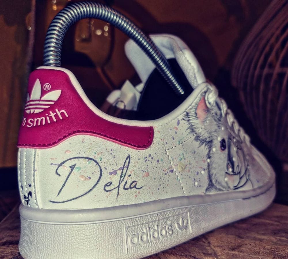 Sneakers customisées DLA Custom
