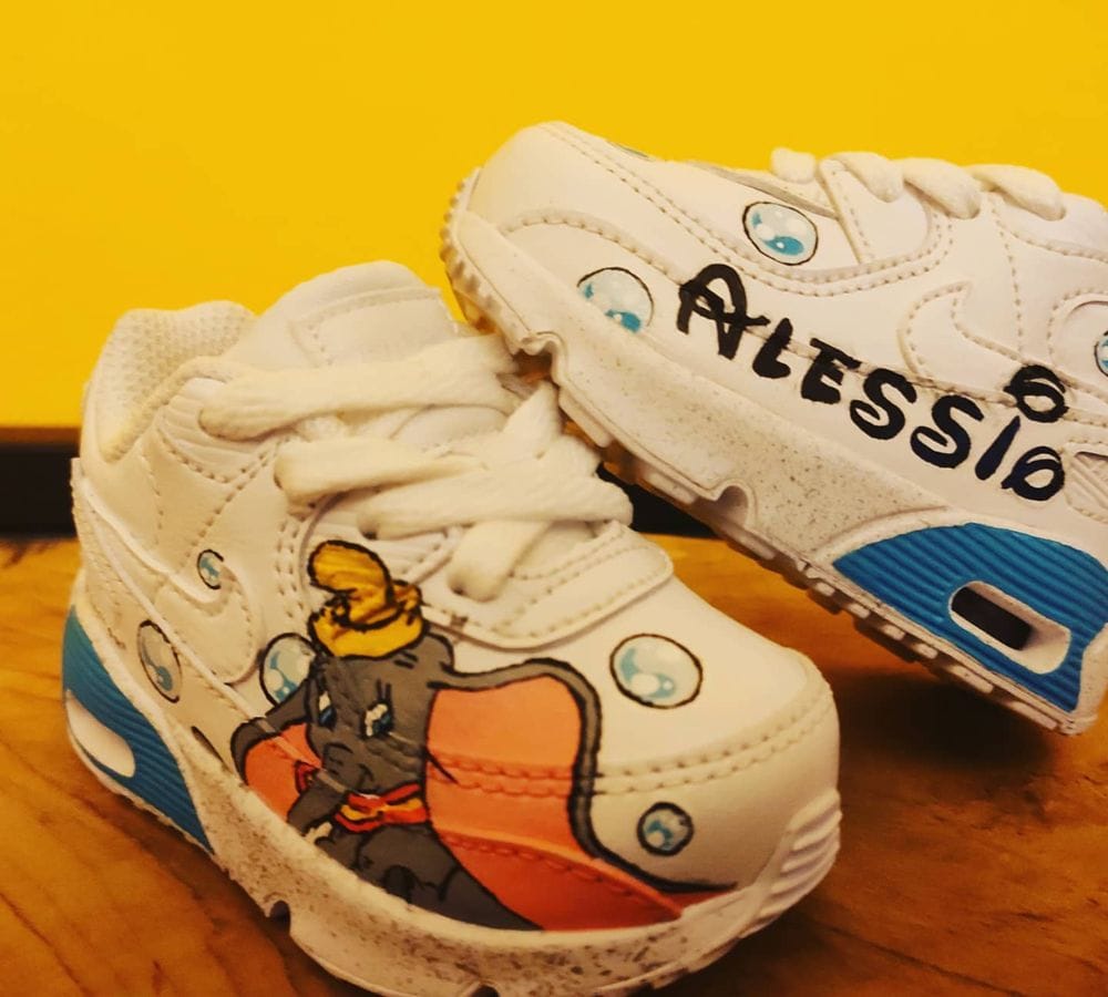 Sneakers customisées DLA Custom