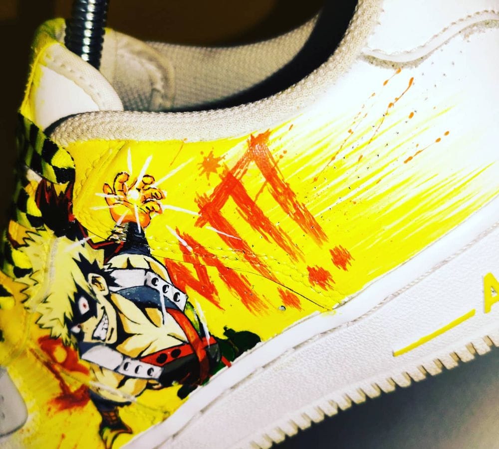 Sneakers customisées DLA Custom
