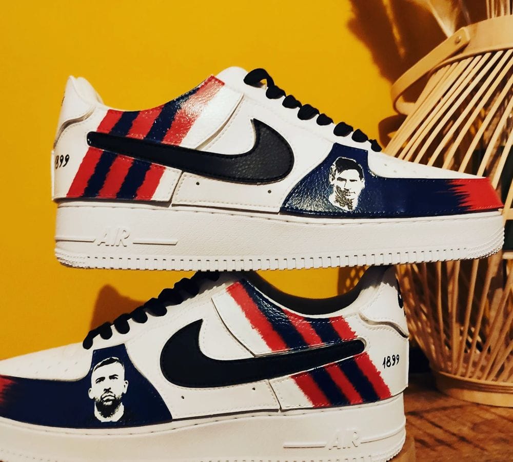 Sneakers customisées DLA Custom