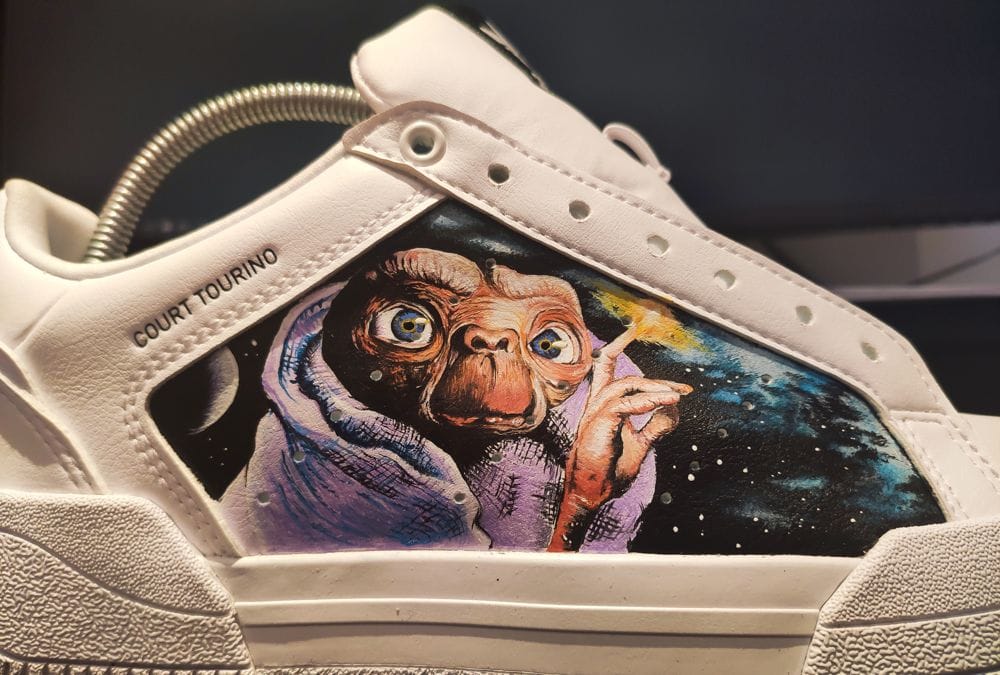 Sneakers customisées DLA Custom