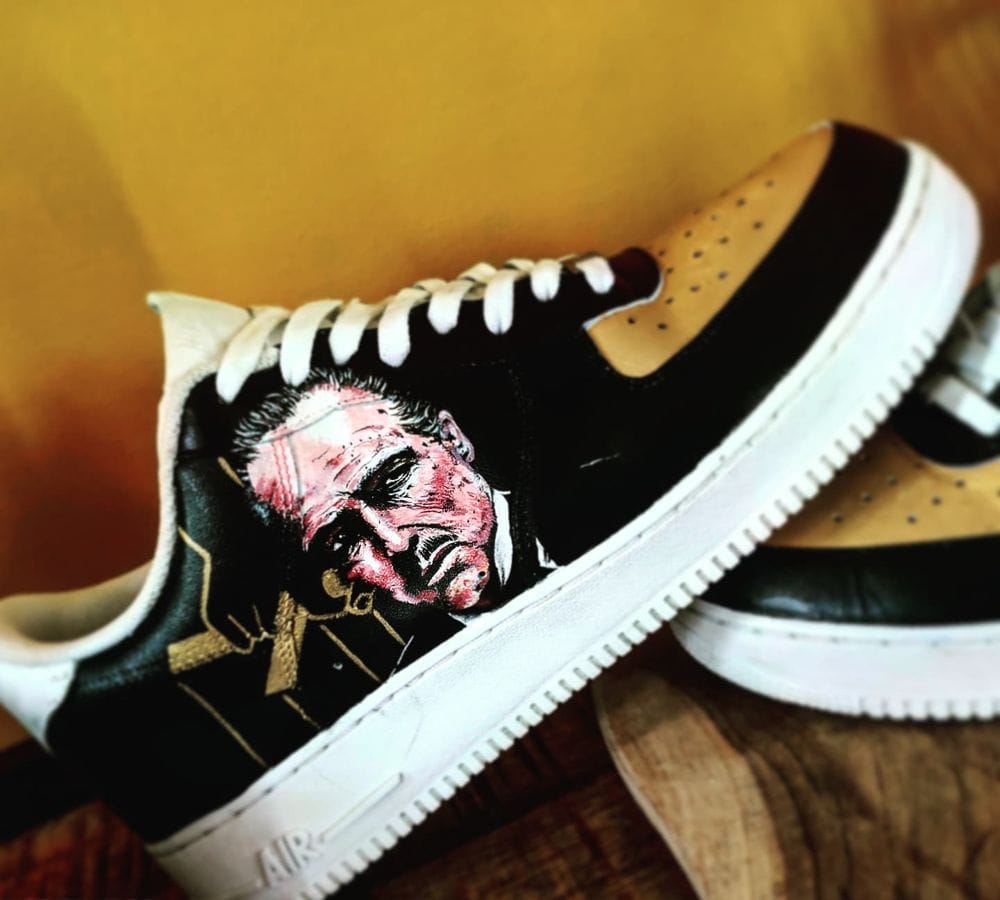 Sneakers customisées DLA Custom