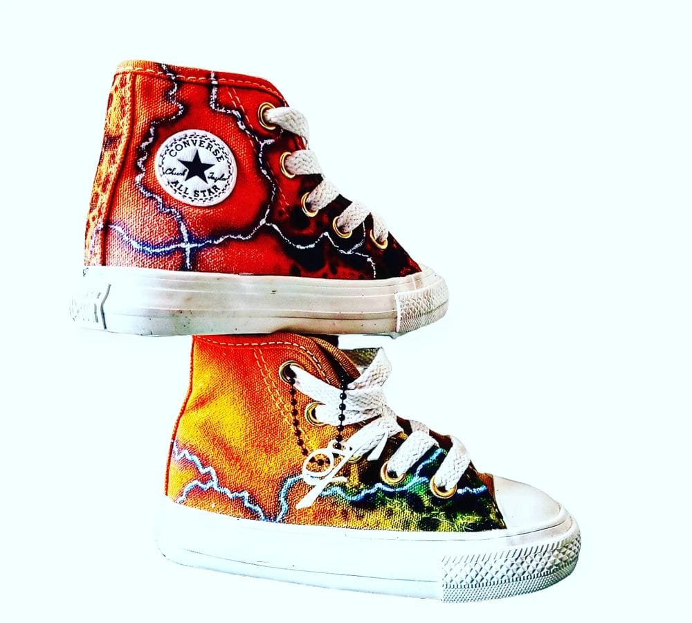 Sneakers customisées DLA Custom
