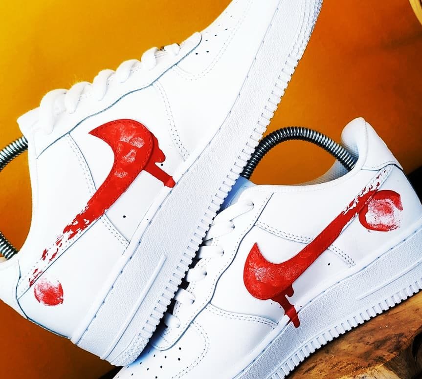 Sneakers customisées DLA Custom