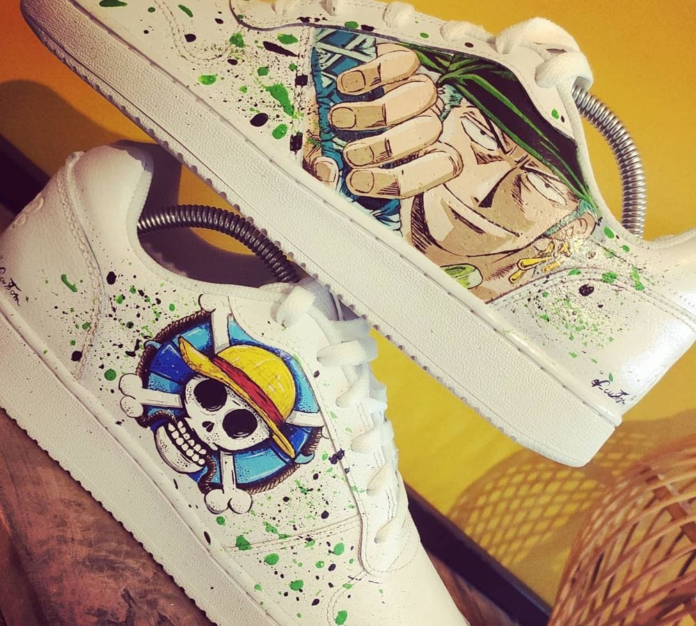 Sneakers customisées DLA Custom