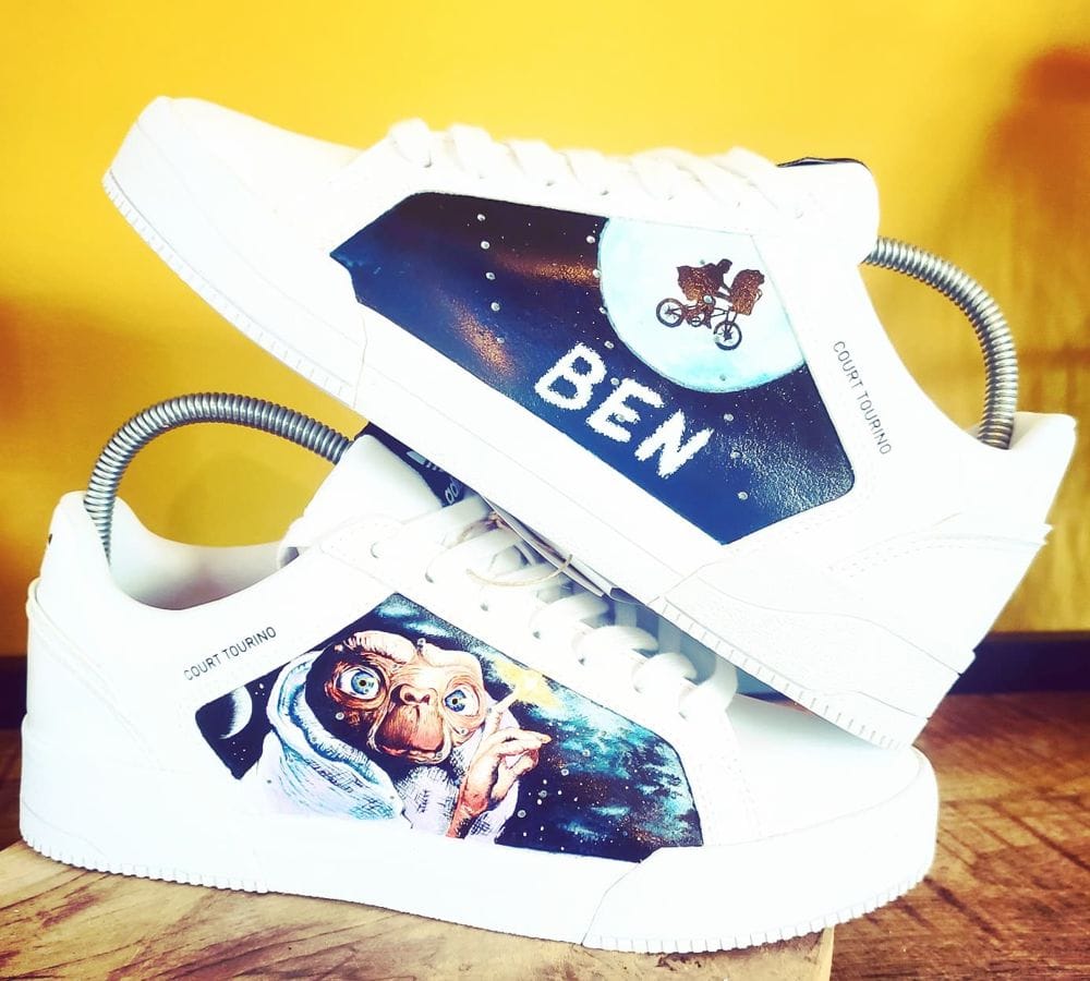 Sneakers customisées DLA Custom
