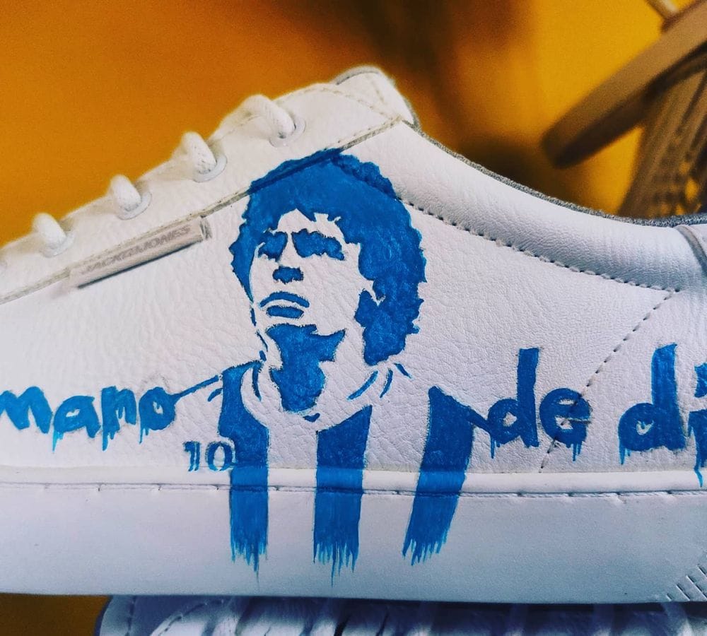Sneakers customisées DLA Custom