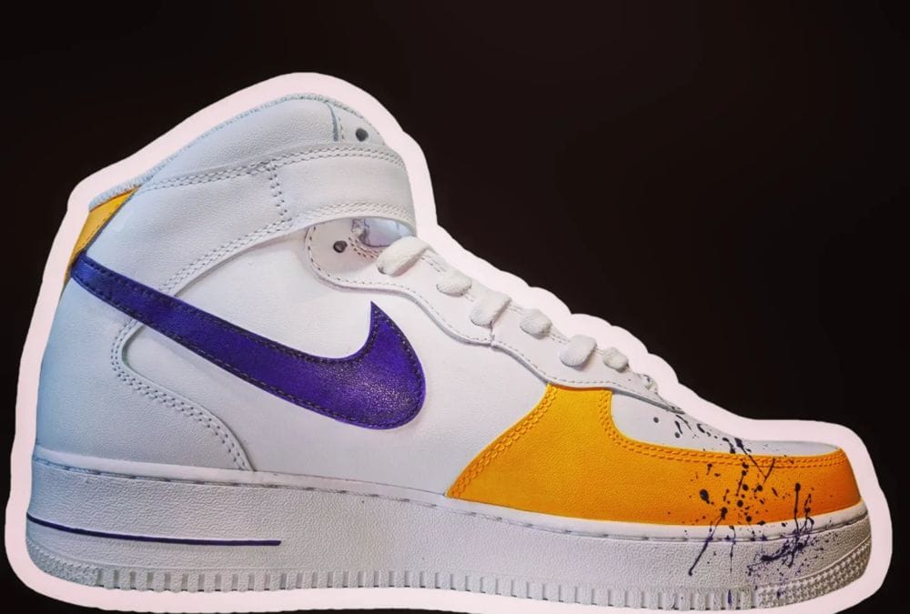 Sneakers customisées DLA Custom