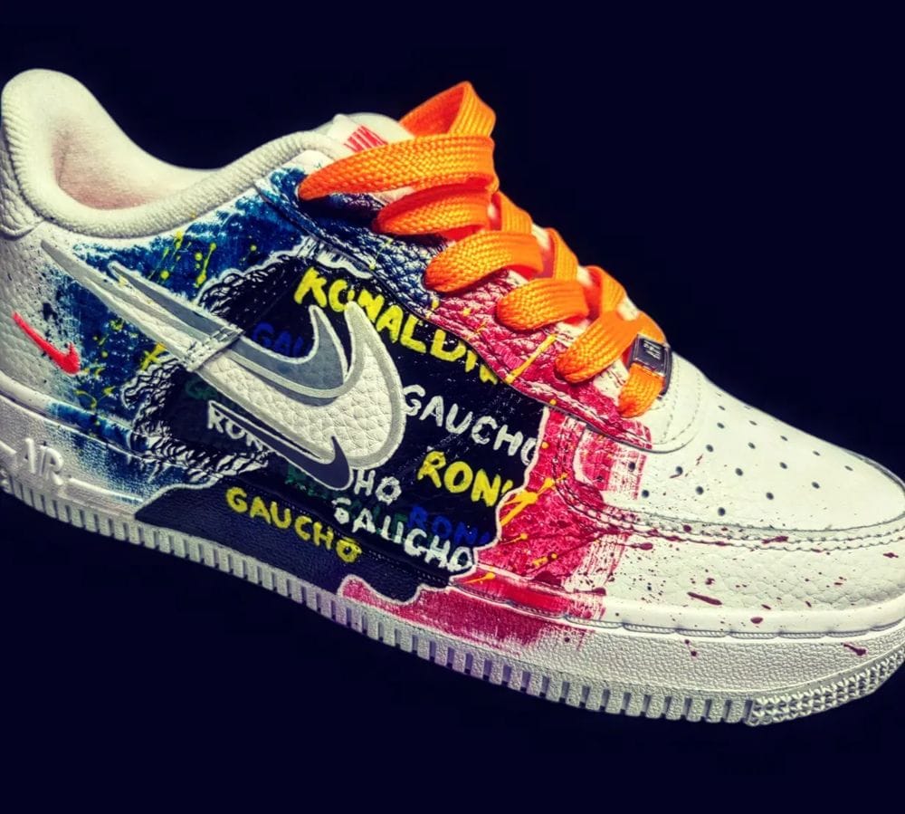 Sneakers customisées DLA Custom