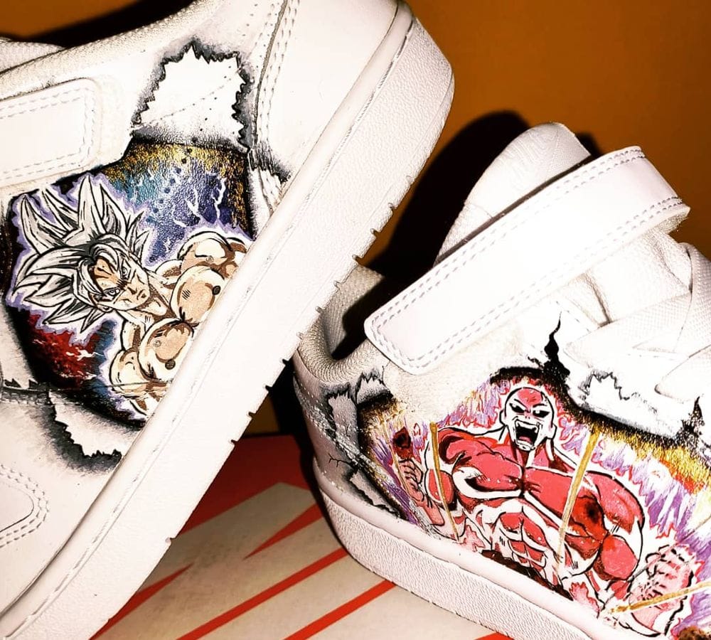 Sneakers customisées DLA Custom