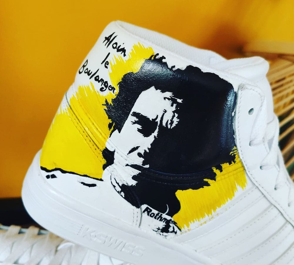 Sneakers customisées DLA Custom