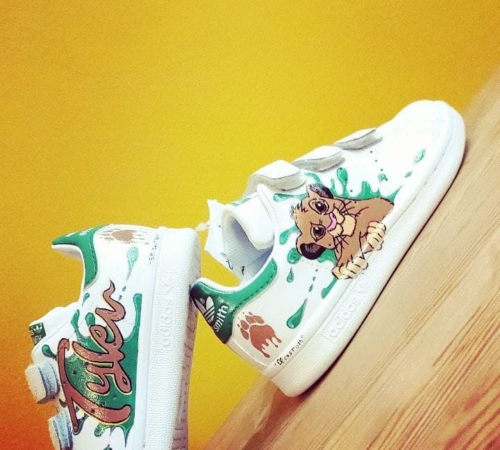 Sneakers customisées DLA Custom