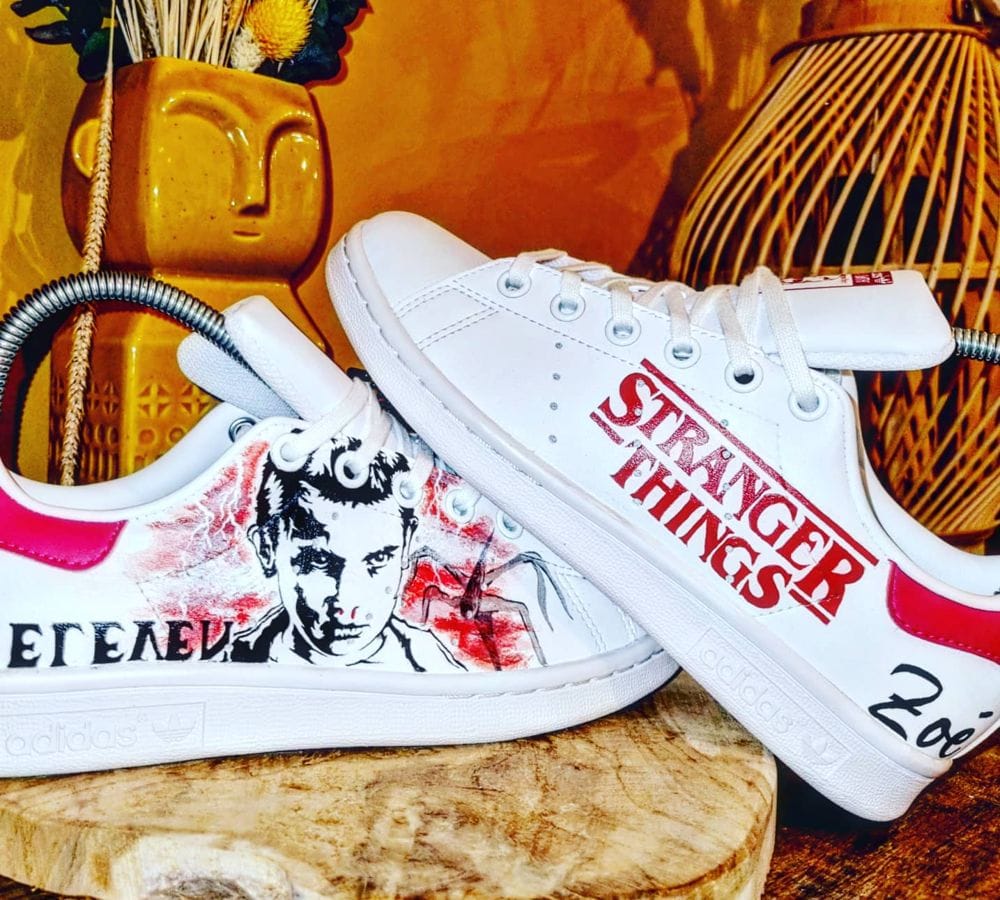 Sneakers customisées DLA Custom