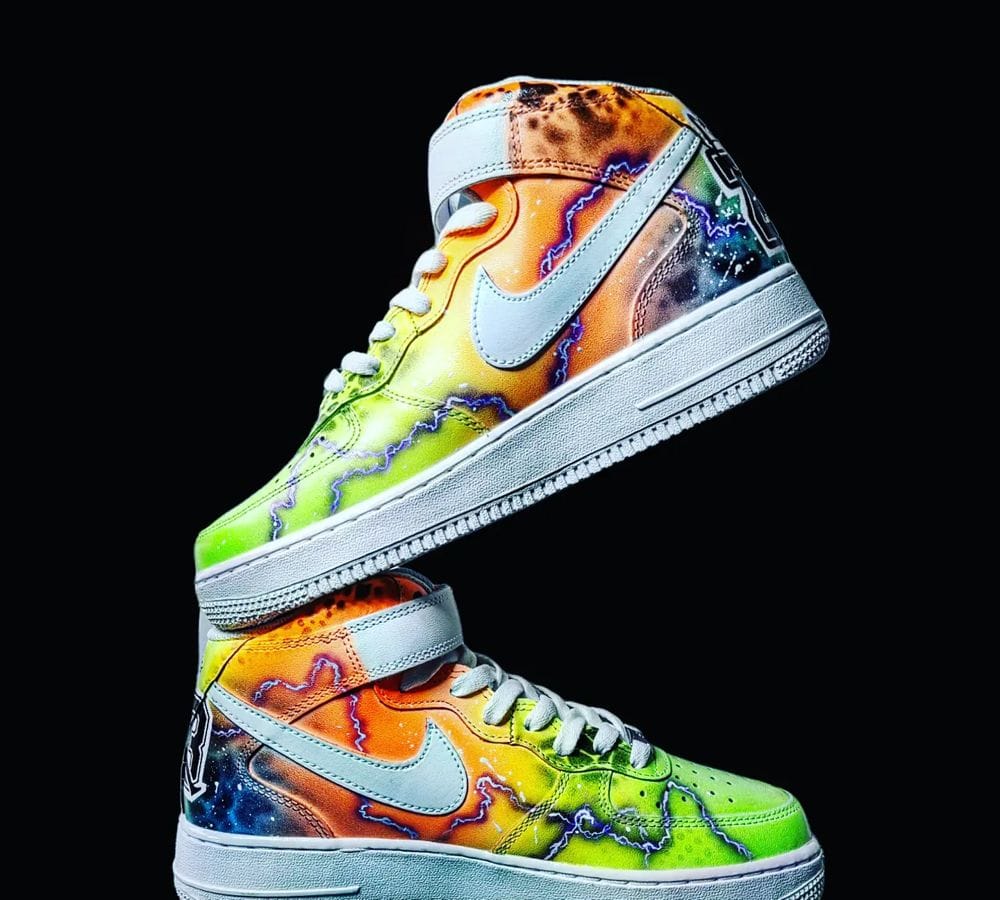 Sneakers customisées DLA Custom