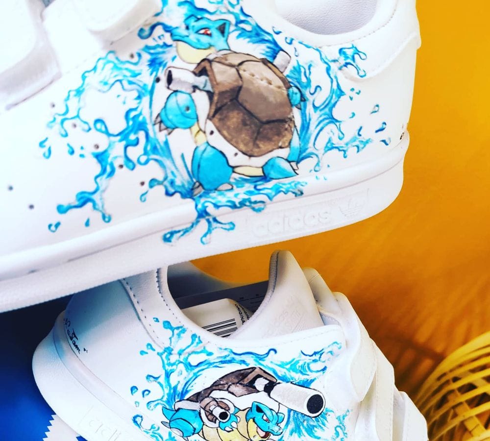 Sneakers customisées DLA Custom