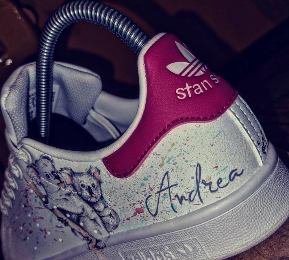 Sneakers customisées DLA Custom