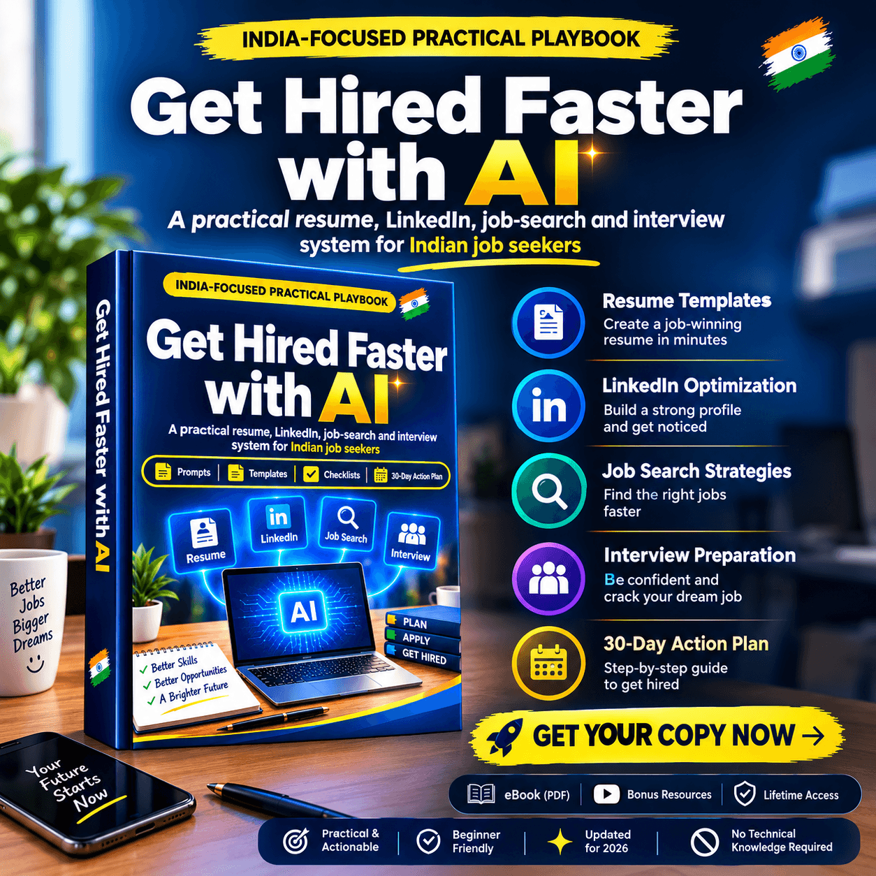 Get Hired Faster with AI Ebook