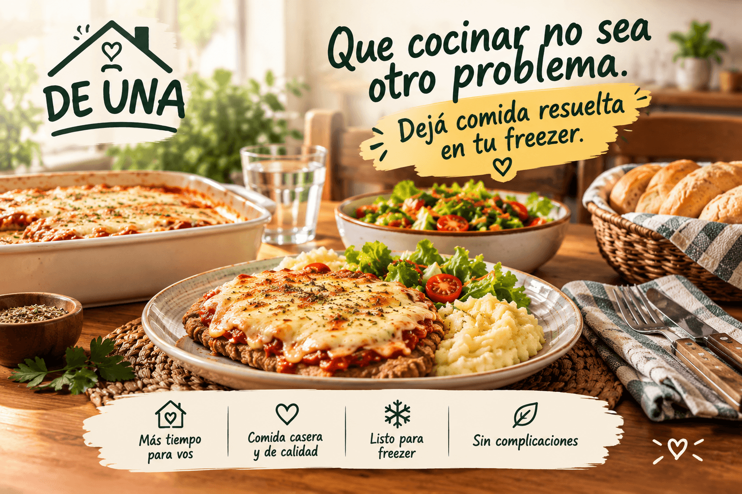 DE UNA - Comida casera