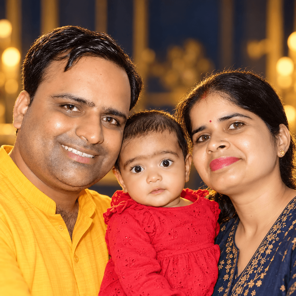 DreamLife MiLife Club Founders Archana & Sunil Chaudhary with Manvitams aka Manvi Kishori
