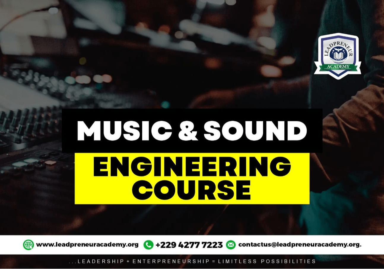 Sound Engineering Topics Music and Sound Engineering Course
