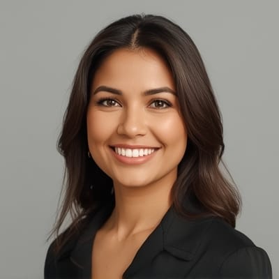 smiling woman portrait