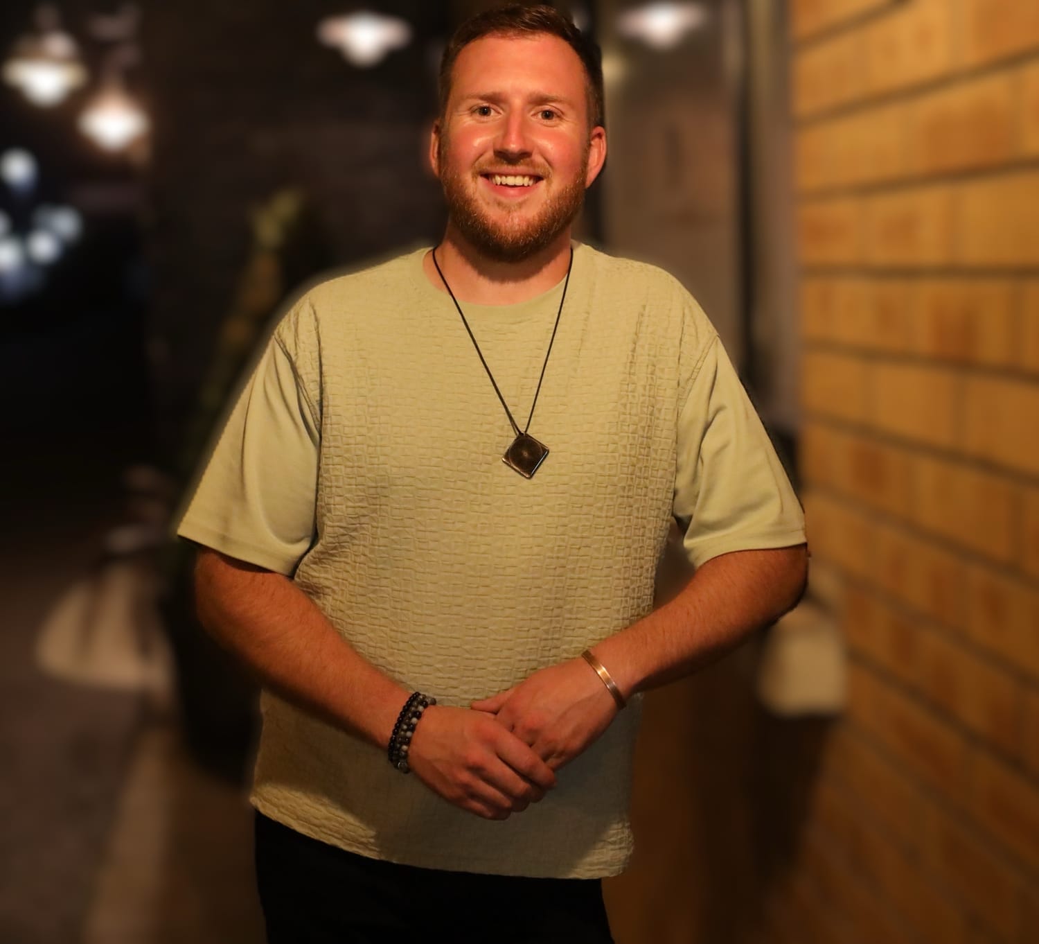 David Falconer smiling