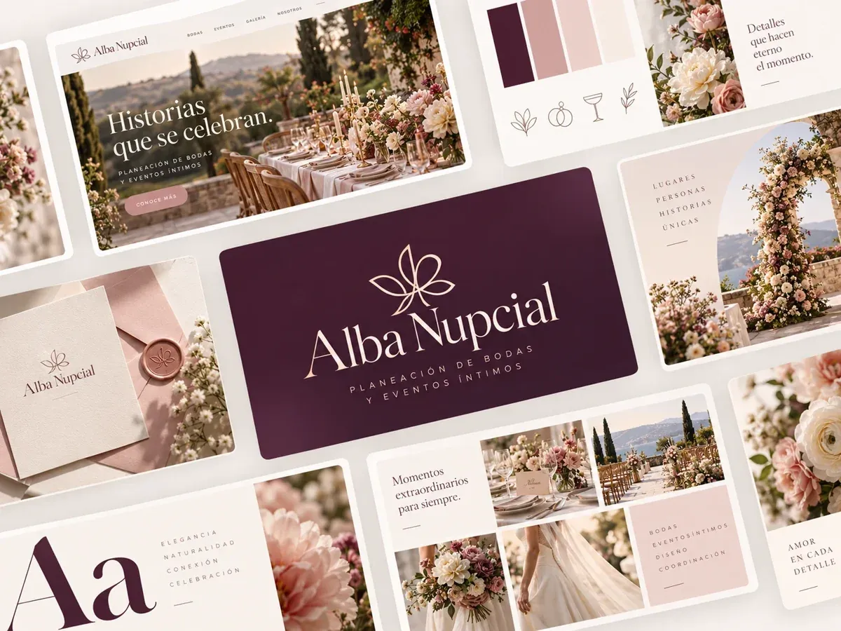 Alba Nupcial — Bodas · Storytelling y diseño web